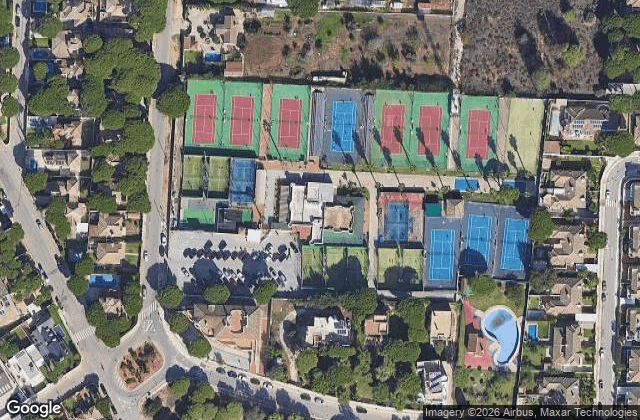 Satellite view of Chiclana Padel Slam