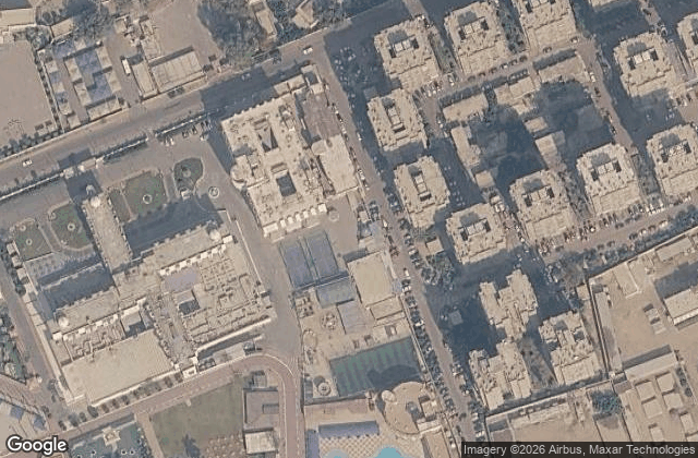 Satellite view of Mexico padel