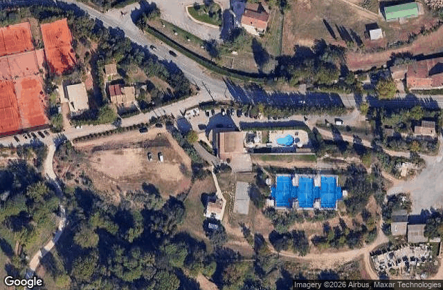 Satellite view of Country Club de Barbossi | Tennis & Padel