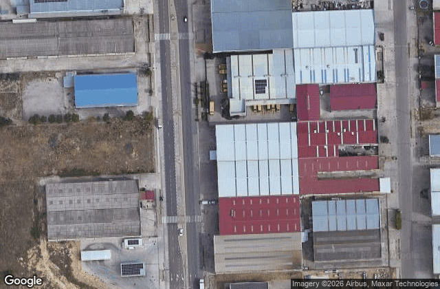 Satellite view of Zonepadel, Club de Pádel en Huesca