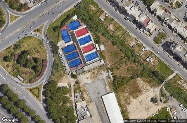 Satellite view of Cocco Club Padel
