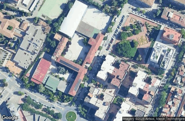 Satellite view of Granada Padel Center