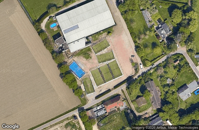 Satellite view of Ter Eiken Padel Boechout