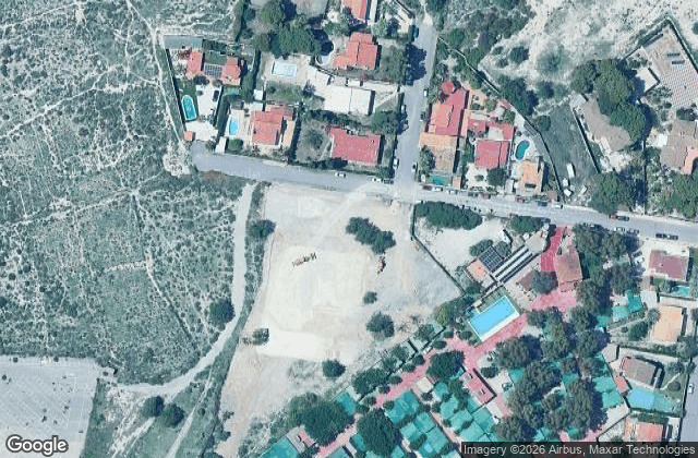 Satellite view of Padel Road