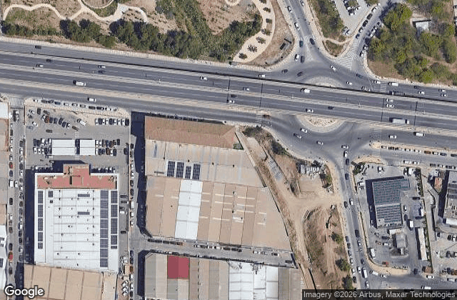 Satellite view of Padel Málaga Indoor