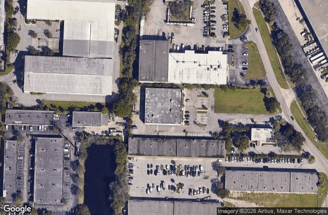 Satellite view of Palm Beach Padel