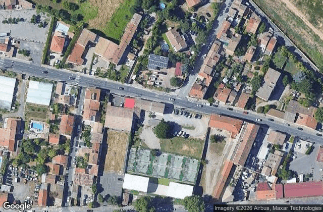 Satellite view of Béziers Padel Club