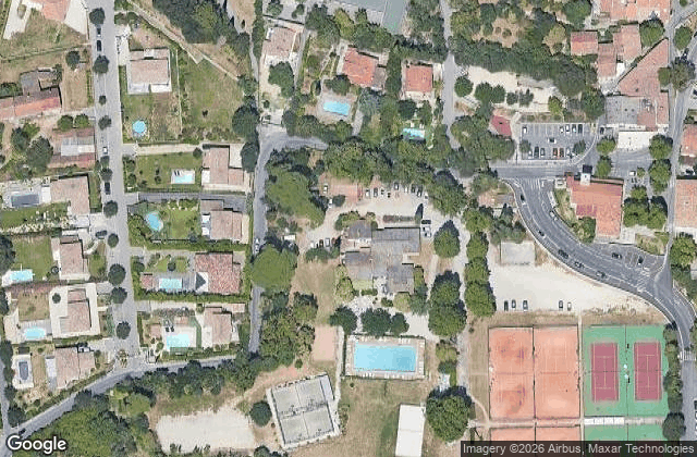 Satellite view of Tennis Park de Marseille | Tennis & Padel