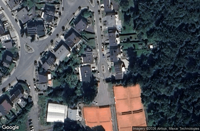 Satellite view of Seraing Tennis Club | Tennis & Padel