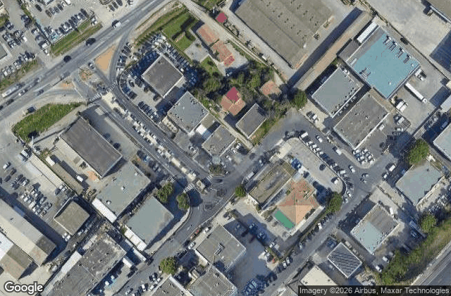 Satellite view of Padel Nuestro Lattes
