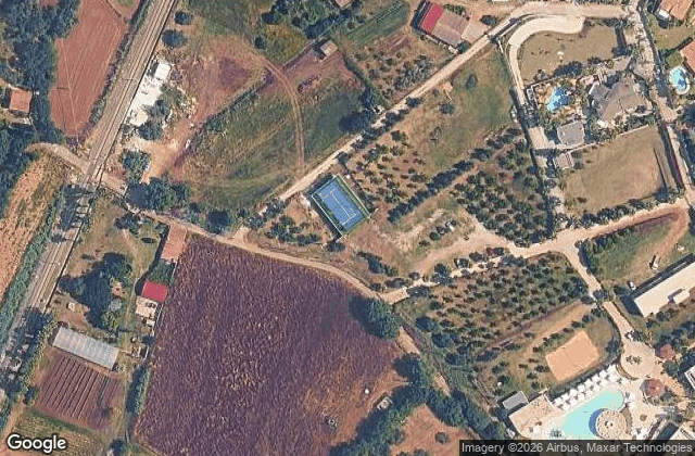 Satellite view of Padel Club - Costa degli Dei **** - Capo Vaticano
