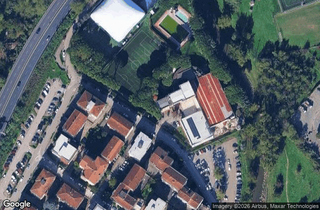 Satellite view of New Zodiac: circolo tennis, padel, calcio