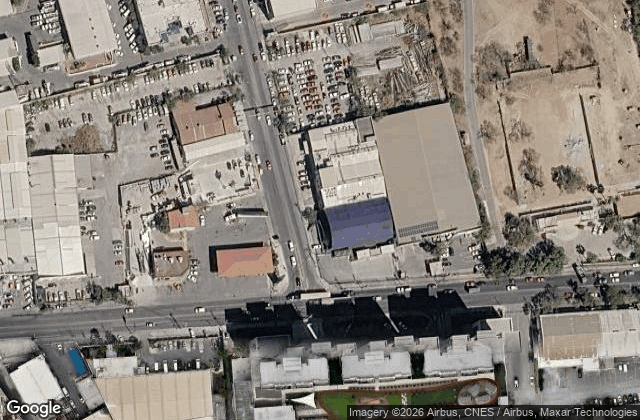 Satellite view of Padel Express San Jerónimo