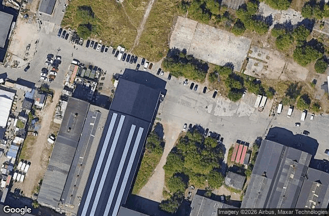 Satellite view of Padel Yard Reffen Indoors