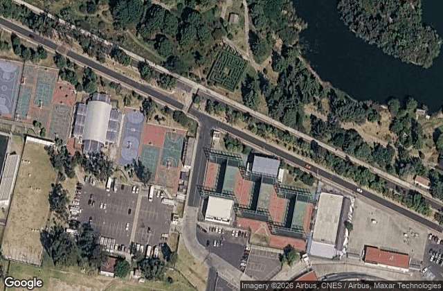 Satellite view of Cancha Padel CU