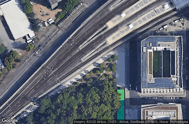 Satellite view of PadelCity Berlin