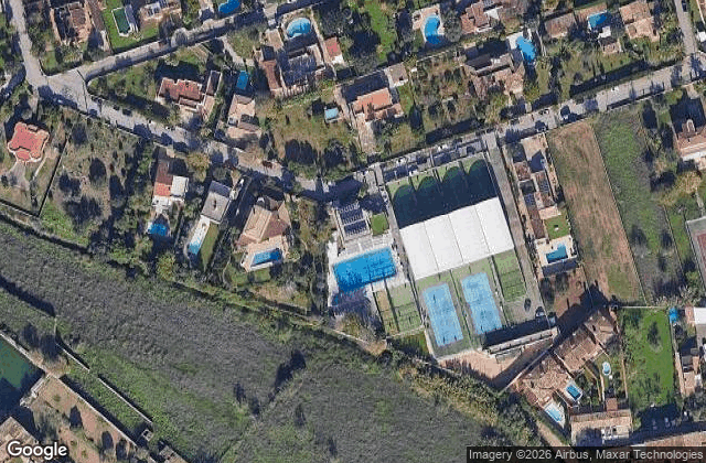 Satellite view of Padel Up Mallorca