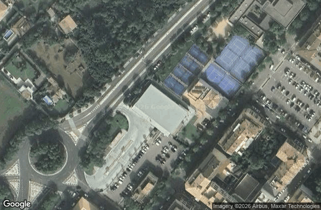 Satellite view of Club de Padel Eu Moll