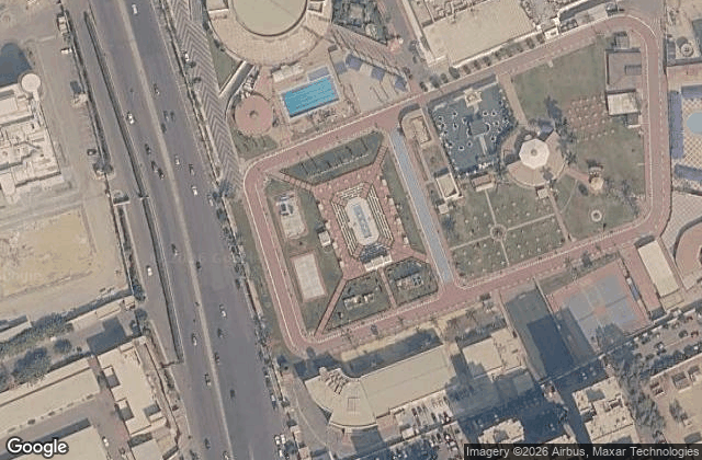 Satellite view of District ACE Padel
