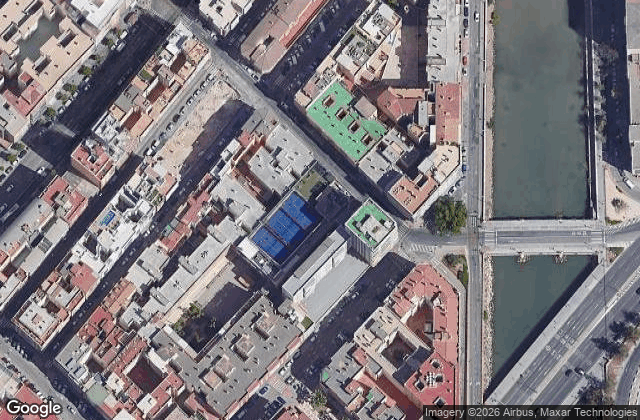 Satellite view of Ático Padel Club