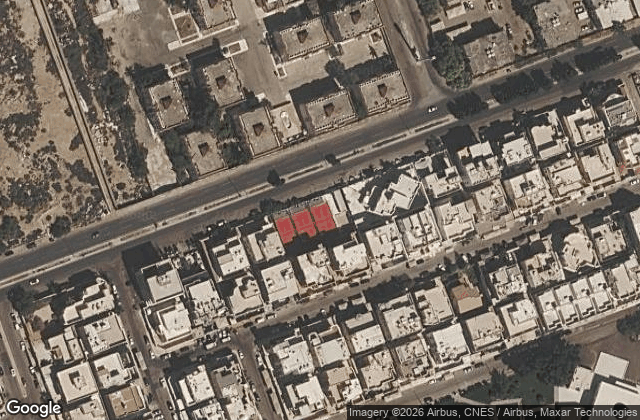 Satellite view of Padel pin