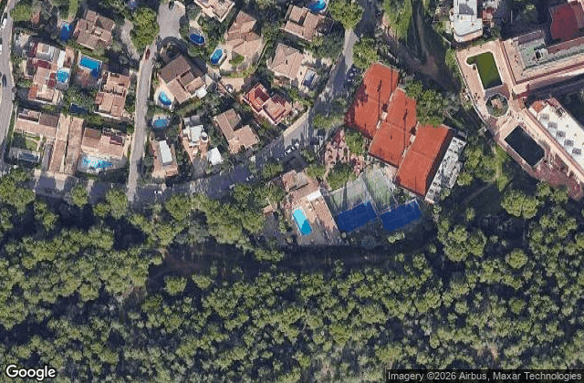 Satellite view of Tenis Arenal | Tennis & Padel