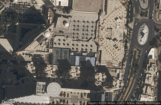 Satellite view of Hilton Fitness | Padel Court