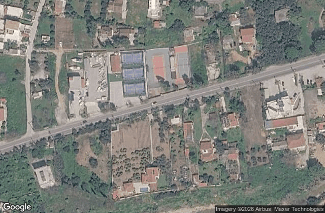 Satellite view of Padel Port Rafina
