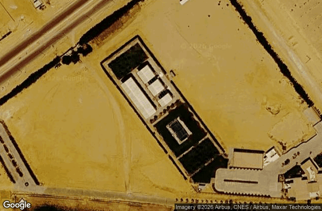 Satellite view of Kings Polo Padel courts