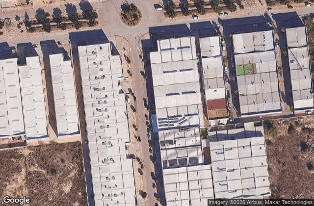 Satellite view of Padel las Salinas