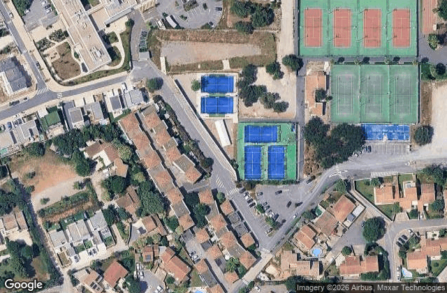 Satellite view of Coach Padel Fab