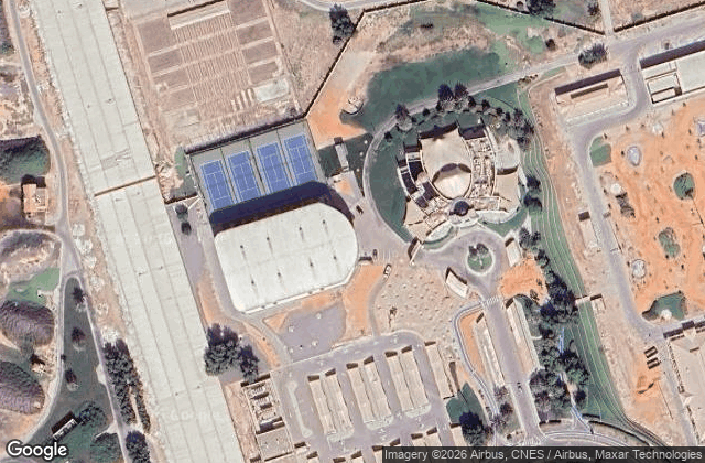 Satellite view of AL FORSAN PADEL BY A PADEL
