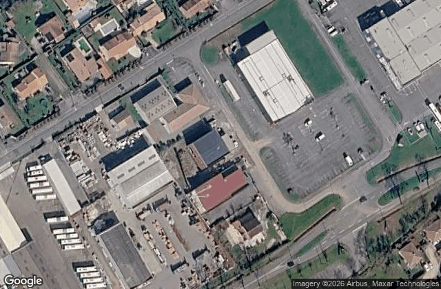 Satellite view of Incourts padel france