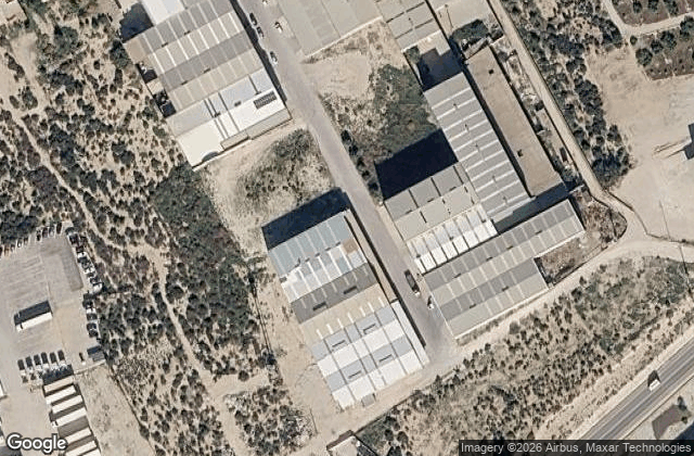 Satellite view of Padel Center Archena