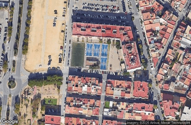 Satellite view of Padel Camas