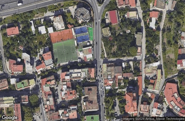 Satellite view of Sporting Club Fior D'Arancio Padel-Tennis-Calcio