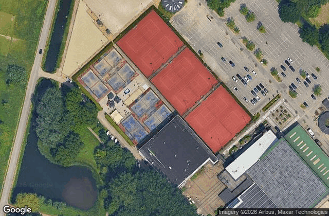 Satellite view of Padelclub Ridderkerk