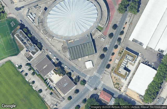 Satellite view of Lyon Platinum Padel - Compétition internationale
