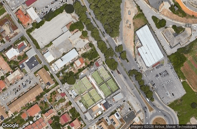 Satellite view of Padel Palermo