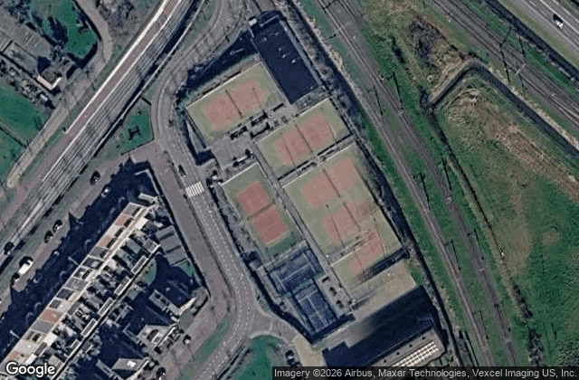 Satellite view of Tennis Club Uitgeest | Tennis & Padel