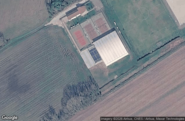 Satellite view of Padel Tignieu-Jameyzieu