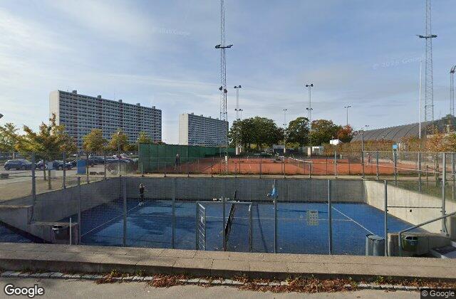 Street View of Padelbane udendørs ved Gladsaxe Tennis & Padel