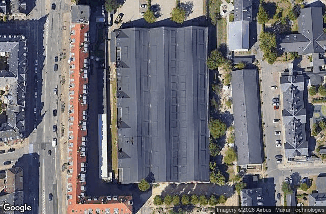 Satellite view of Københavns Padel Klub