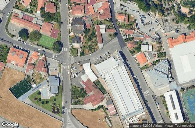 Satellite view of Pro Padel - Santa Maria de Lamas