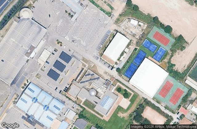 Satellite view of TENNIS-PADEL MUNICIPAL DE PALAVAS