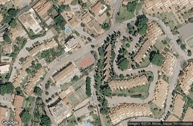 Satellite view of Las Palomas Padel