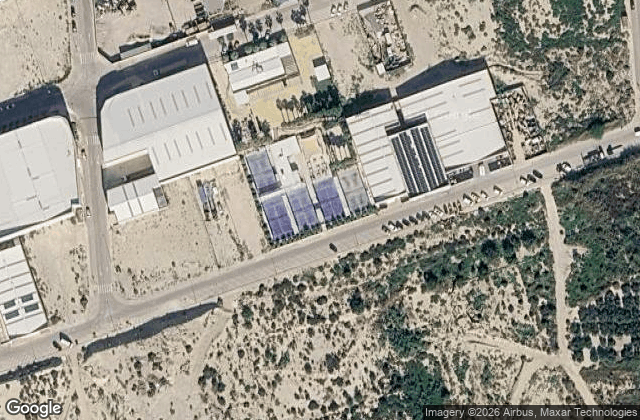 Satellite view of Padel Center Archena OUTDOOR