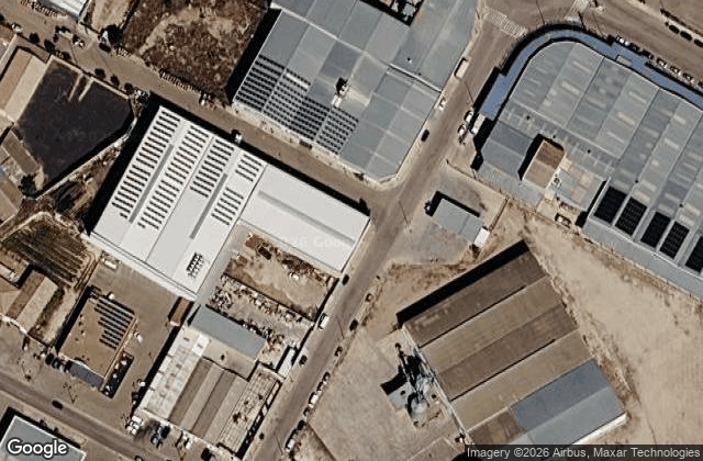 Satellite view of Épila Padel Club Indoor