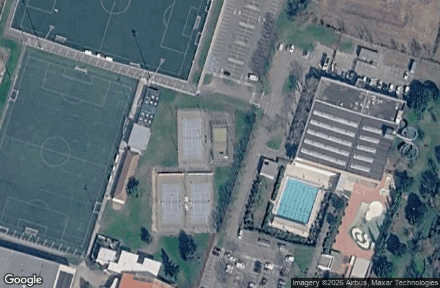 Satellite view of TC Padel Muret