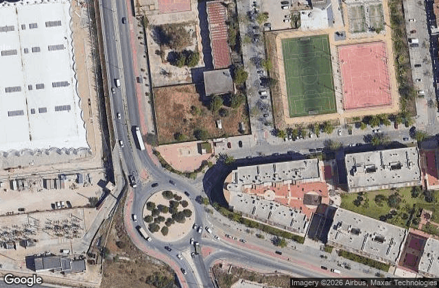 Satellite view of ESCUELA DE PADEL NAXO DIEZ